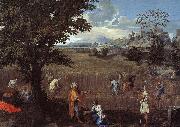The Summer  Ruth and Boaz Nicolas Poussin
